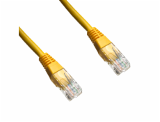 Patch cord UTP Cat 6 1m žltý