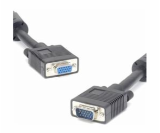 PREMIUMCORD Kabel VGA prodlužovací 3m (HD15M/F, dvojité s...