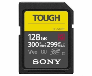 Sony SDXC G Tough series   128GB UHS-II Class 10 U3 V90