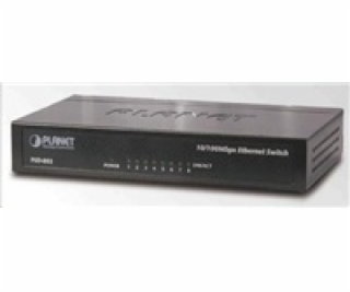 Planet FSD-803 SWITCH 8X10/100BASE-TX, 10", KOV, DESKTOP