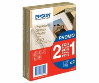 2x 40 Epson Premium Glossy Photo Paper 10x15 cm, 255 g