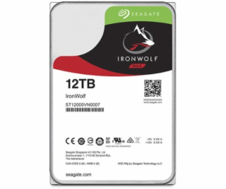 SEAGATE HDD IRONWOLF (NAS) 3,5 "- 12TB, SATAIII, ST12000V...