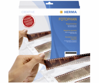 Herma Negative pockets PP clear 100 Sheets/4-Strips      ...