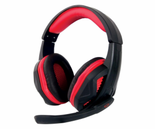 Esperanza EGH360 Headset Head-band Black Red sluchádlá