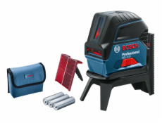 Čárový laser Bosch GCL 2-15 + RM 1 Professional + stavební stativ BT 150 Prof., 06159940FV