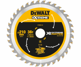 Pilový kotouč DeWALT DT99566, 210 mm / 30 mm