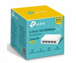 TP-Link LS1005 [5-Portový stolní switch 10/100Mb/s]