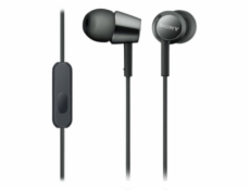 Sony MDR-EX155AP Black Slúchadlá čierna