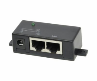 Power-over-Ethernet injektor s LED