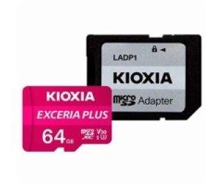 Kioxia Exceria Plus microSDXC 64GB Class 10 UHS-1 U3