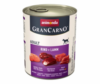 Animonda GranCarno Adult - hovädzie, jahňacie 800g