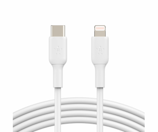 Belkin Lightning/USB-C kabel 1m PVC, mfi zertifiziert, biela