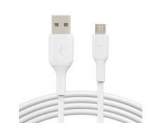 Belkin Micro-USB/USB-A 1m PVC biela CAB005bt1MWH