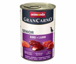 Animonda GranCarno Senior - hovädzie, jahňacie 400g