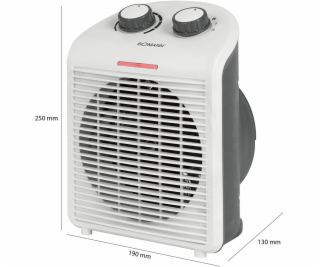 Bomann HL 6040 CB, teplovzdušný ventilátor