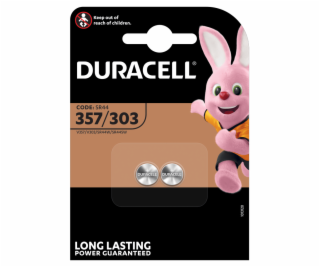 Duracell 357/303 Gombíkový článok 2 kusy