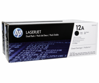 HP Toner Q 2612 AD dvojbalenie cierna No. 12 A