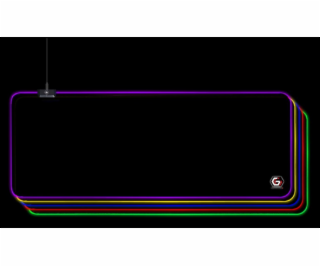 Gembird MP-GAMELED-L Herná podložka pod myš s LED svietením