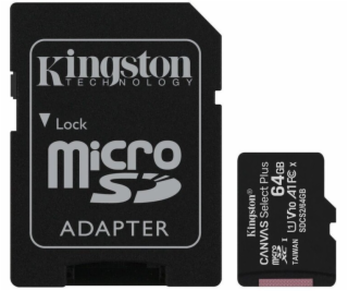 Kingston Canvas Select Plus microSDXC 64GB SDCS2/64GB