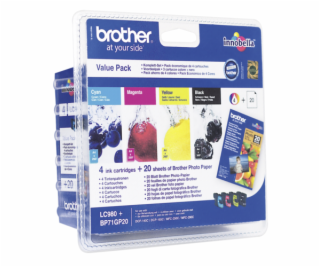 Brother LC-980 Value Pack BK/C/M/Y