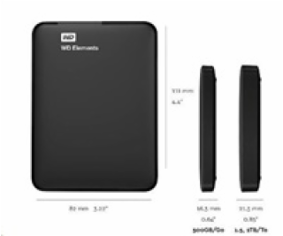 Western Digital WD Elements Portable USB 3.0           1,5TB