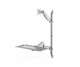 DIGITUS versatile standing- / sitting workdesk, wall mount