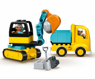 LEGO Duplo 10931 Truck & Tracked Excavator