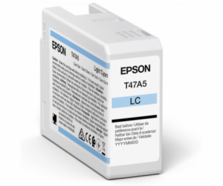 Epson ink cartridge light cyan T 47A5 50 ml Ultrachrome P...