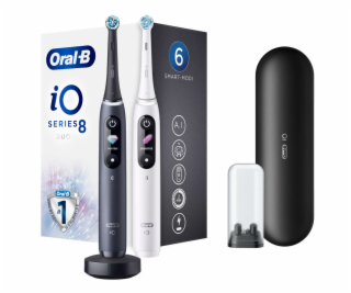 Braun Oral-B iO Series 8 Duo White Alabaster/Black Onyx