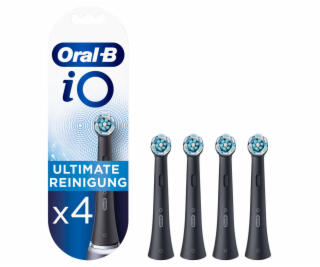 Oral-B iO Toothbrush heads Ultimate Cleaning 4 pcs.   Black