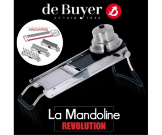 De Buyer Mandoline Revolution Stainless Steel