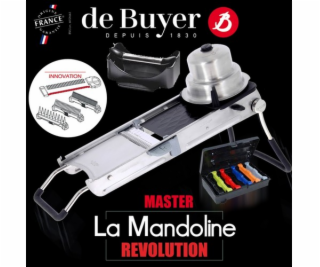 De Buyer Mandoline Revolution Master stainless steel