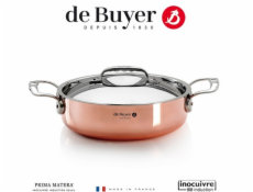 De Buyer Prima Matera Saucepot copper/steel low 24cm induction