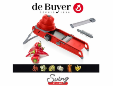 De Buyer Mandoline Swing Plus red