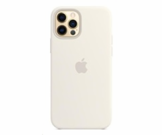 Apple iPhone 12/12 Pro Silicone Case with MagSafe - White