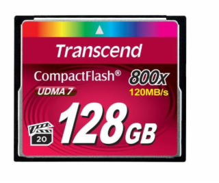 Transcend Compact Flash 128GB 800x