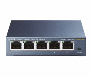 TP-Link TL-SG105S, Switch 5-Port/1000Mbps/Desk