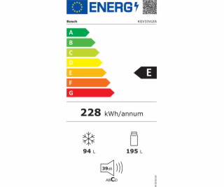 Bosch KGV33VLEA Serie 4 kombinovaná chladnička