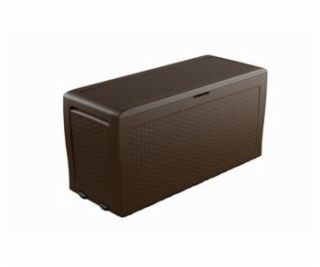 Zahradní box Keter Samoa Rattan Box 270L hnědý