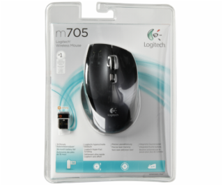 Logitech M705 strieborna