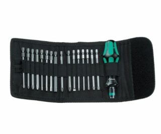 WERA Kraftform Kompakt 60 Pouch with 89 mm-long bits