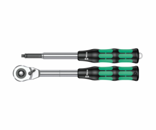 WERA Zyklop Hybrid Set w. 1/2  drive and handle extens.