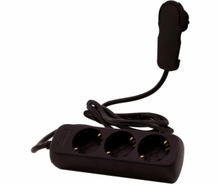 REV Multiple Socket Outlet 3-fold 2m black