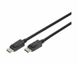 DIGITUS DisplayPort kabel 1m DP St/St m/zamykanie UHD 8K