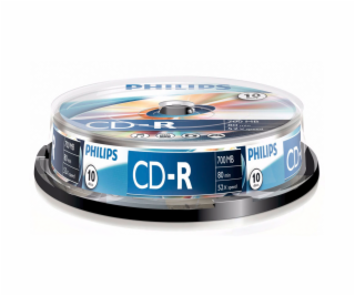 1x10 Philips CD-R 80Min 700MB 52x SP