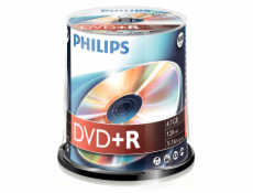 1x100 Philips DVD+R 4,7GB 16x SP