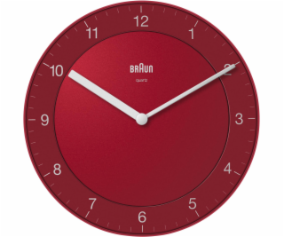 Braun BC 06 R Nasten. hodiny analog cervena