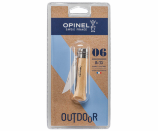 Opinel vreckovy noz No. 06 ocelova cepel s dreven. rokovat