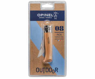 Opinel vreckovy noz No. 08 ocelova cepel s dreven. rokovat