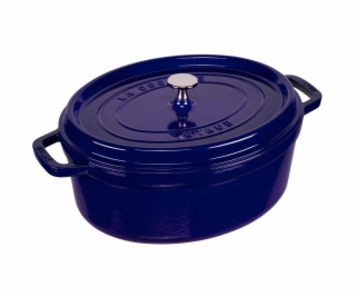 Staub La Cocotte 31cm oval modra